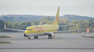 TUIfly Special Take-off and Landings at Munich Airport Boeing 737 Special Livery