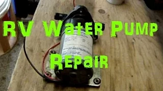 RV Water Pump Repair