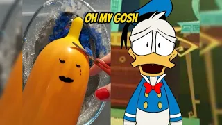 Donald Duck and Super Mario FUNNIEST TikTok Reaction 4 #animated