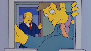 Steamed Hams but Chalmers catches Skinner running into Krusty Burger