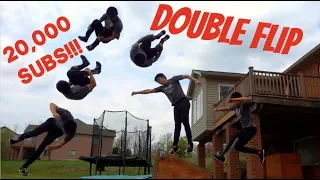 DOUBLE SIDEFLIP OUTSIDE PROGRESSION (for 20,000 Subs!!!)