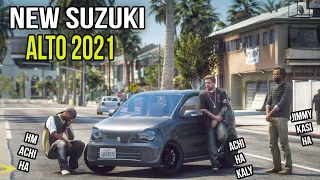 GTA 5 Pakistan | Jimmy and Kala Buy New Suzuki Alto 2021 | GTA 5  Real Life Mods Urdu