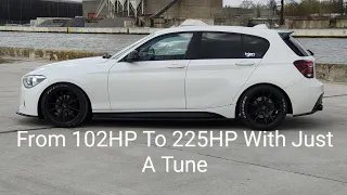 How I Got 225HP From A BMW 1 Series 114i With Just A Tune