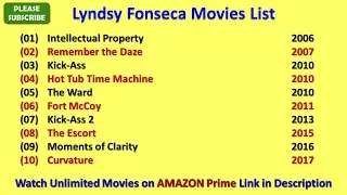 Lyndsy Fonseca Movies List