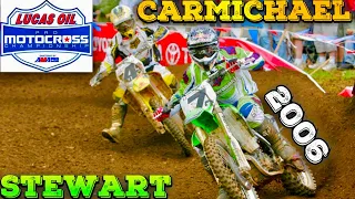 RICKY CARMICHAEL VS JAMES STEWART - 2006 OUTDOORS