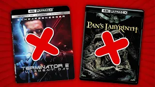 MY LEAST FAVORITE 4K BLU-RAYS | Avoid These 4K Blu-rays