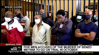 Senzo Meyiwa murder case goes on trial in October