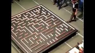 Swift Robotic Mouse navigates huge maze in less than 4 seconds!