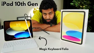 iPad 10th Gen Unboxing & Review | iPad Magic Keyboard Folio