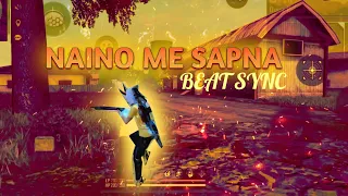 NAINO ME SAPNA FREE FIRE BEAT SYNC | FREE FIRE BEST EDITED MONTAGE | BY RINKU GAMING ||