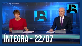 Assista à íntegra do Jornal da Record | 22/07/2022