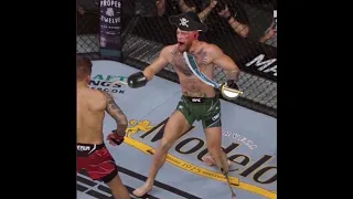 Conor Mcgregor “my foot was a balloon” leg break UFC 264