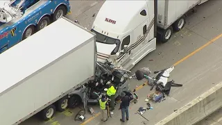 1 dead, 2 hurt after multi-vehicle crash blocks eastbound lanes on I-94 in Northwest Indiana