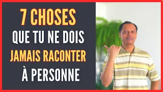 7 Choses que tu ne dois jamais raconter à personne - Federalitude