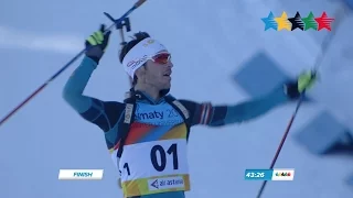 Biathlon Men's 15 km Mass Start - 28th Winter Universiade 2017, Almaty, Kazakhstan