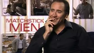 Nicolas Cage Interview for 'Matchstick Men' (2003)