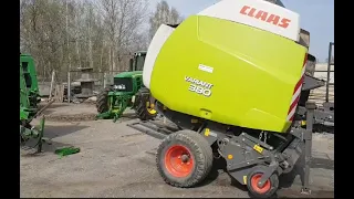 Claas Variant 380 сетка|шпагат Baler class Variant 380 scroll #claas  #Atxtop #пресс