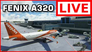 Fenix A320 | VATSIM | Katowice - Korsyka | Test Freetrack Laserclip!