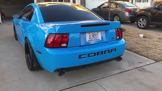 Crazy sounding  KENNE BELL 2003 Ford Mustang COBRA idle / pull out