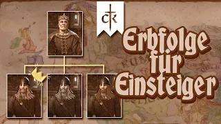 Wie funktioniert die Erbfolge in Crusader Kings 3? / Anfänger Guide