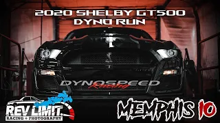 2020 Shelby GT500 on the Dyno