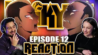 KARASUNO VS NEKOMA! 🏐 Haikyuu!! Episode 12 REACTION! | 1x12 "The Neko-Karasu Reunion"