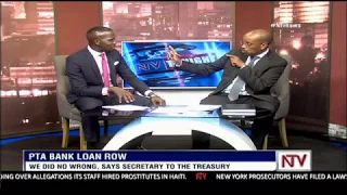 NEWS NIGHT: Secretary to the Treasury Keith Muhakanizi explains 700 billion shs PTA bank loan