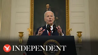 Watch again: Biden remarks on Ukraine aid package