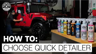 How To Choose The Best Quick Detailer! - Chemical Guys