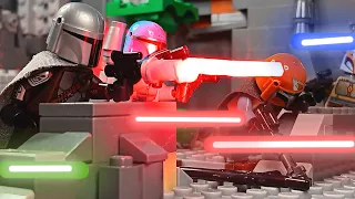 Lego Mandalorian Stop Motion Battle