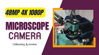 48MP 4K 1080P #HDMI USB Industrial Video #Microscope Camera #solder