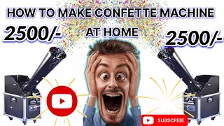BIG DADDY CONFETTI | Confetti Machine full Review | HOW TO MAKE  #trending #diy #paperblast #review