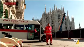 Ecco come lavorano i dipendenti della Croce Rossa della Lombardia