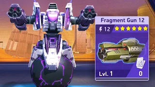 First time - Fragment Gun 12 and Nomad gameplay | Mech Arena
