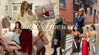 a very autumnal outfits of the week ;)
