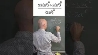 FRACCIÓN ALGEBRAICA CON POTENCIAS. Álgebra Básica