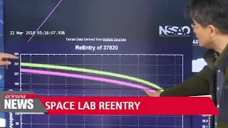 China's defunct Tiangong-1 space lab breaks up over South Pacific