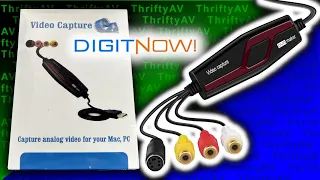 Digitize VHS with the DIGITNOW USB Video Capture Converter!