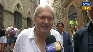 𝑺𝑶𝑮𝑵𝑶 𝑷𝑨𝑳𝑰𝑶 🔵 Vittorio Sgarbi sul Palio di Siena