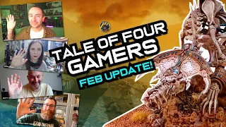 SANDY SKELLIES! Tale of Four Gamers: February 2024 Update