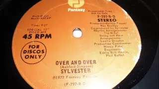 Disco Hit Maxi __ Sylvester - Over & Over 12inch Original Disco Version....Vinyl Only...HD