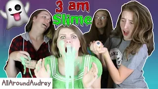 MAKING SLIME AT NIGHT WITH FRIENDS! / AllAroundAudrey