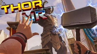 I AM THOR IN VIRTUAL REALITY! | Marvel Powers United VR (Oculus Quest + Link)