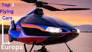 Top 3 flying Cars Europe