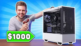 BEST $1000 Gaming & Streaming PC Build Guide (2022)