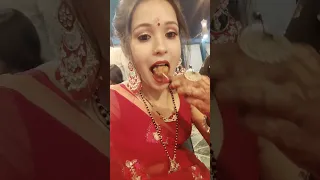 2nd part of karwachauth vlog🤩#viral #trendingonshorts #lovemarriage #mehandi