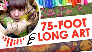 The EPIC 75-Foot Long Art Doodle