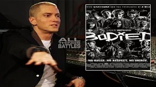 Eminem Speaks on Clone Rumors & BODIED (Battle Rap Movie)