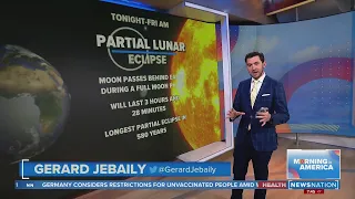 Longest partial lunar eclipse of century to occur Friday morning | Morning in America