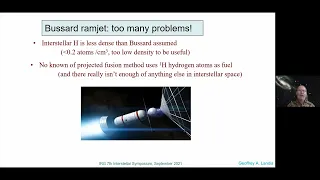 21 -- Geoffrey A. Landis - Bussard’s Fusion Ramjet: the Impossible Dream